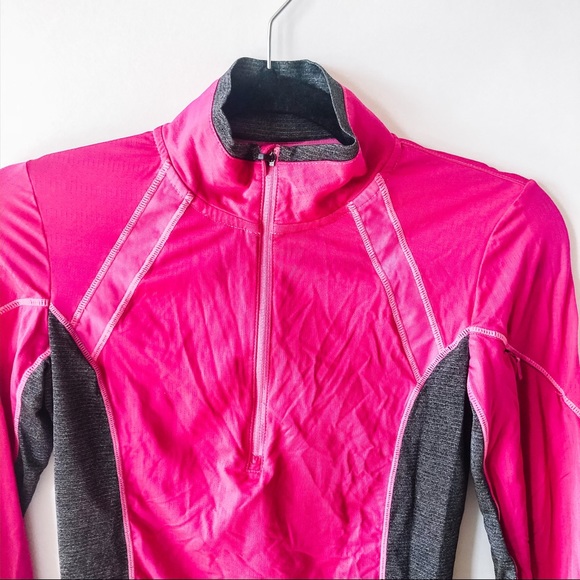 Pink and Gray MPG Sport Long Sleeve Pullover - Picture 5 of 6